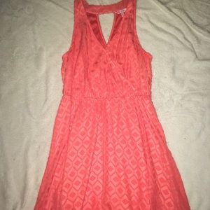 Salmon sundress. Worn only once!!